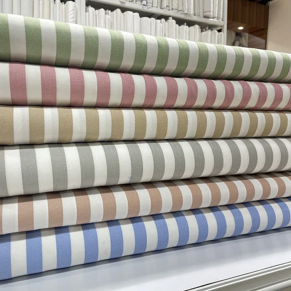 Hemp Cotton Khadi Stripe