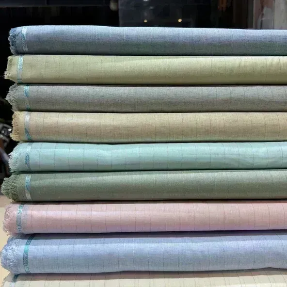 Linen Gold Zari